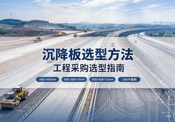 鄂温克沉降板选择方法